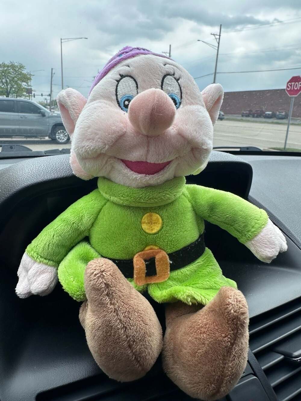 Disney Snow White Seven Dwarfs Dopey 11" Plush Stuffed Character